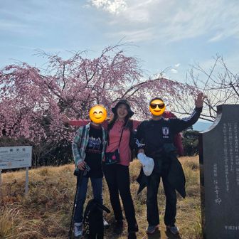 やったー🙌
登頂おめでとう🎉‼️
どう？65年ぶりの飯田山は？？
山頂にいらっしゃった方に写真撮ってもらいました✨