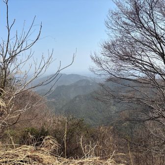 顔振峠展望台より
