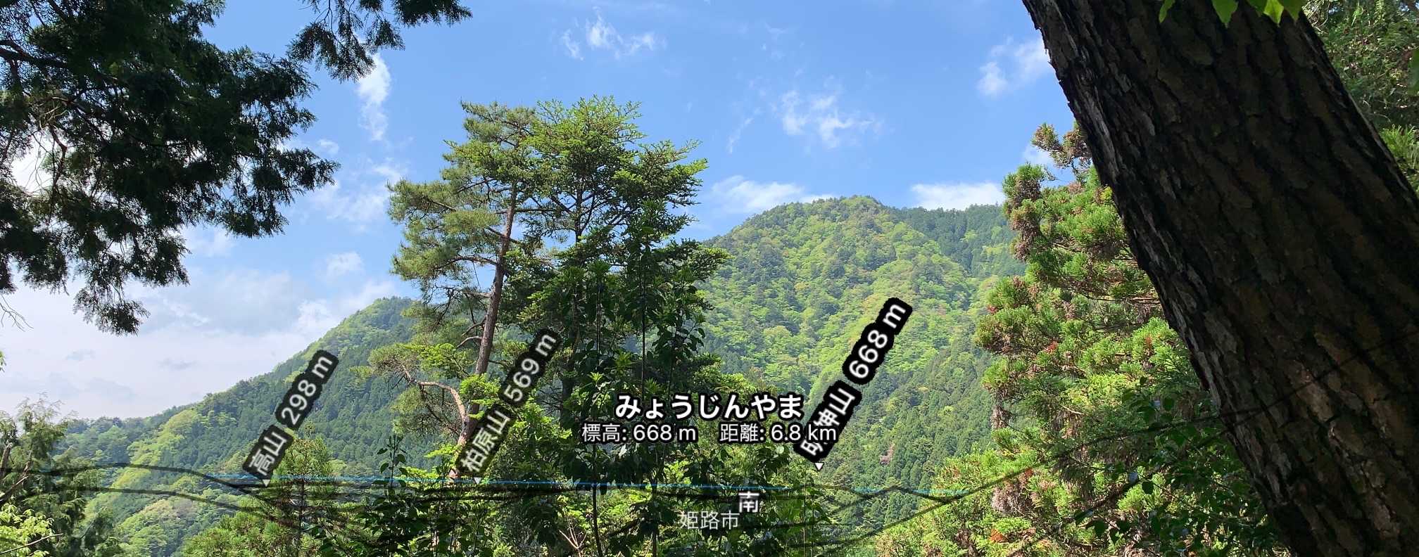 雪彦山登山口-大天井岳 周回コースの写真