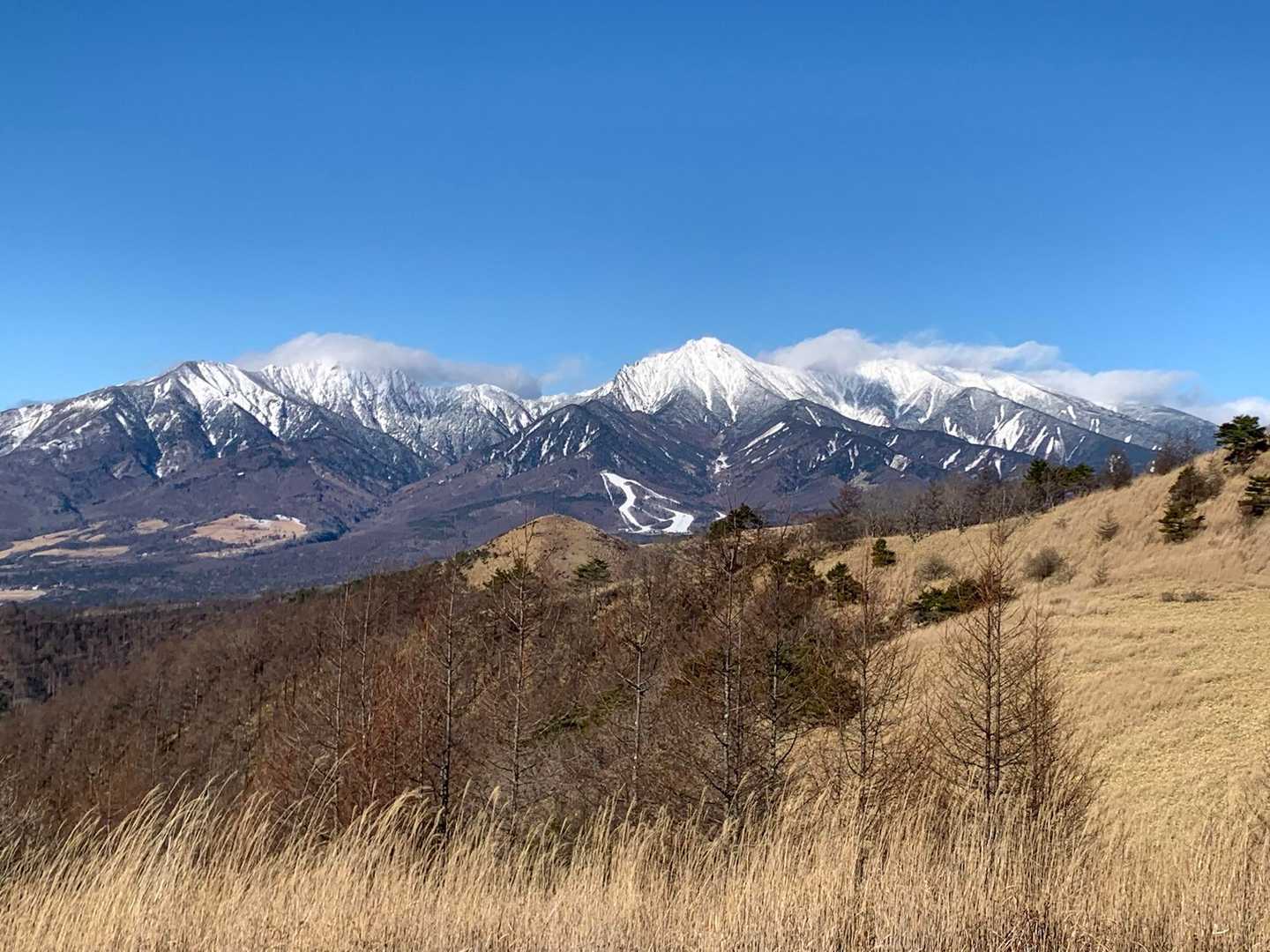 しし岩登山口-平沢山-十文字峠-三ツ沢ノ頭 周回コースの写真