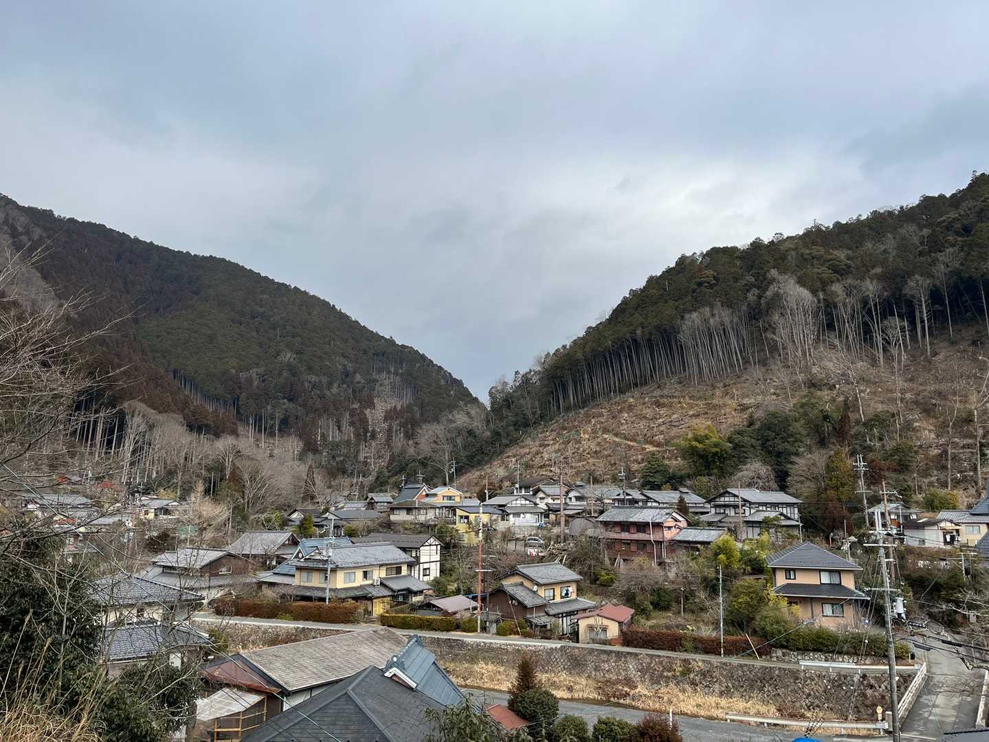 夜泣峠-向山-ポイント 縦走コースの写真
