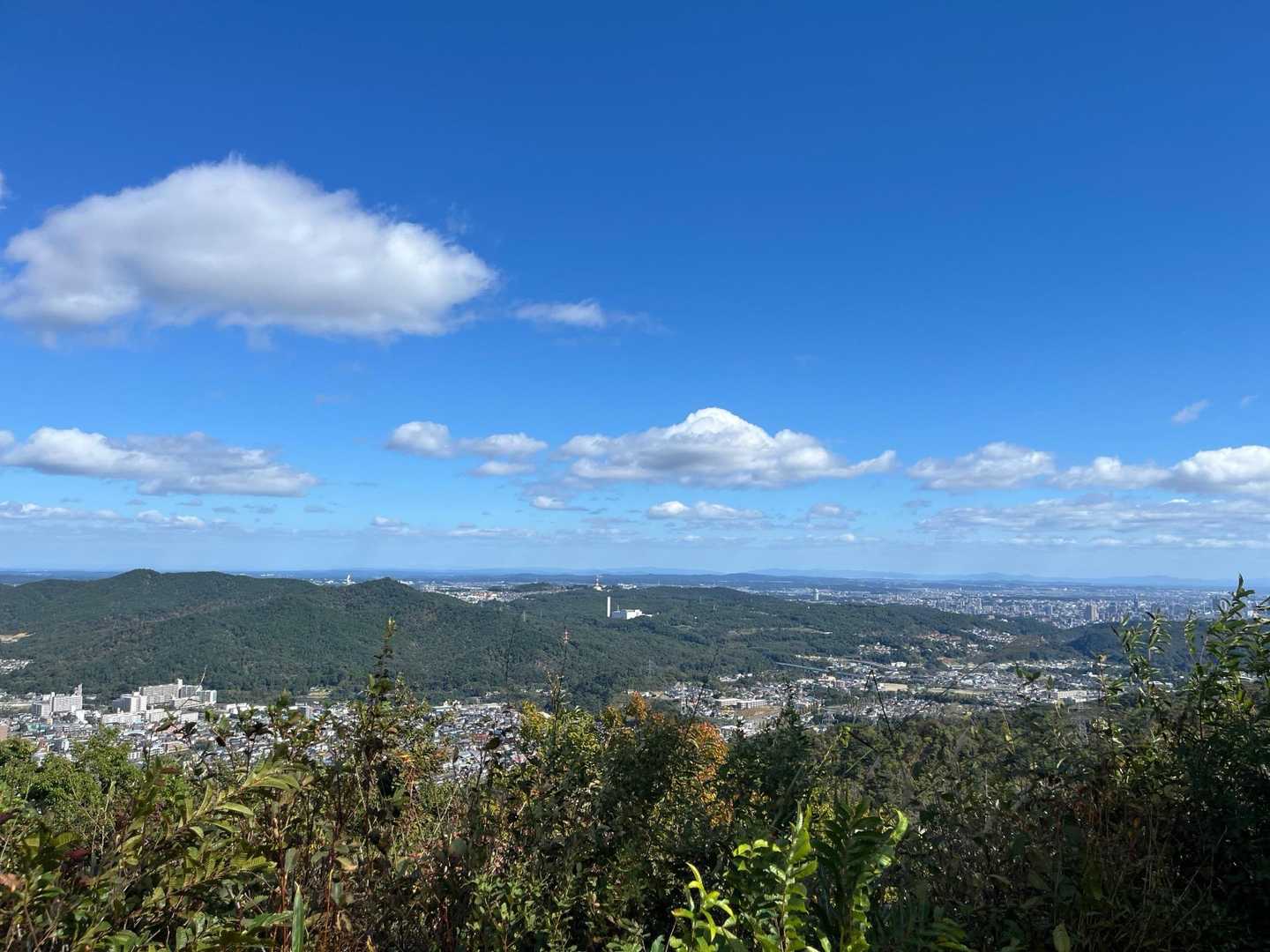西風蕃山-萱ヶ崎山 往復コースの写真