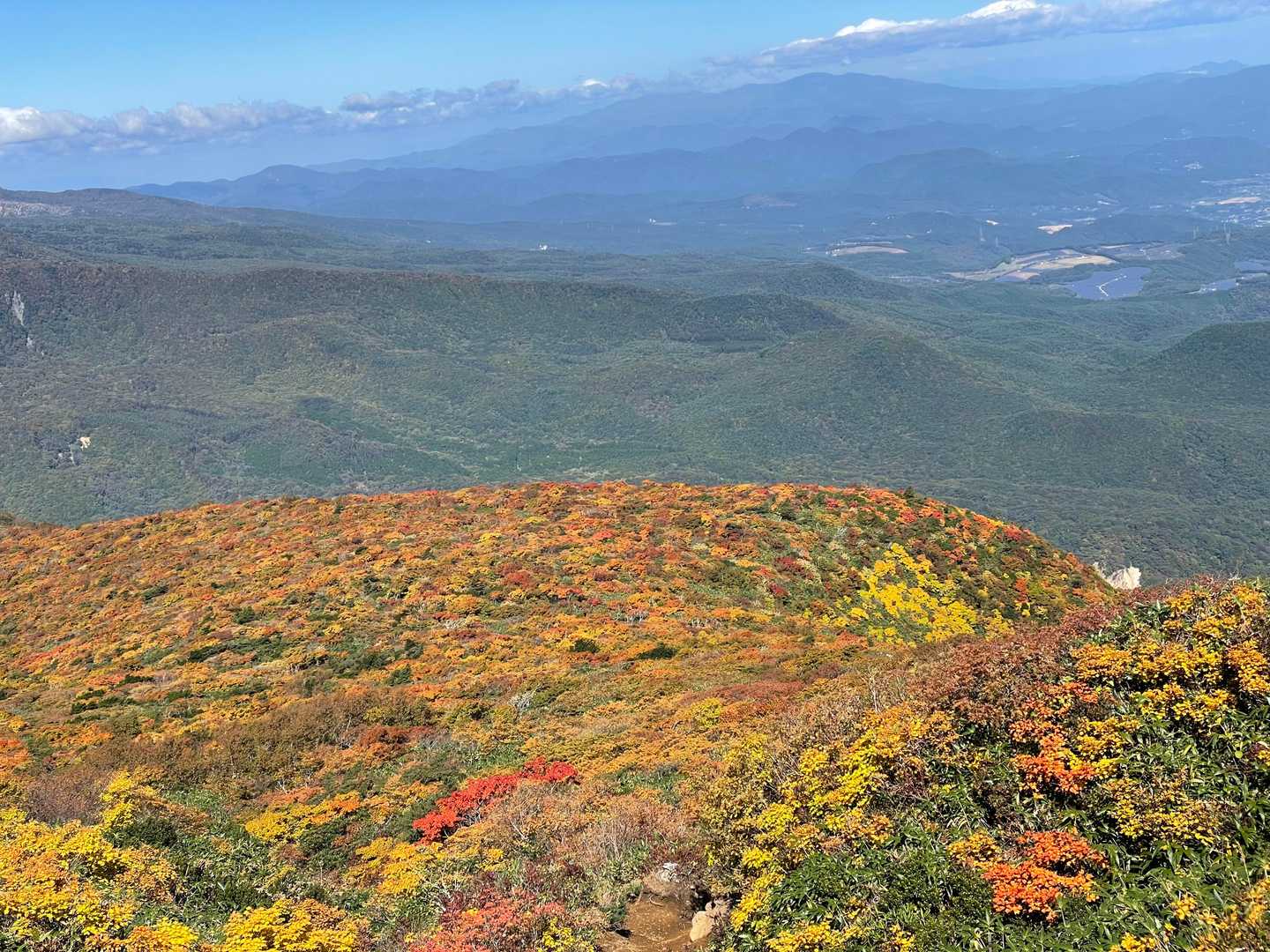 安達太良山登山口-旧土湯峠-鬼面山 往復コースの写真