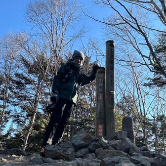 あまりに寂しい大菩薩嶺ピーク😓