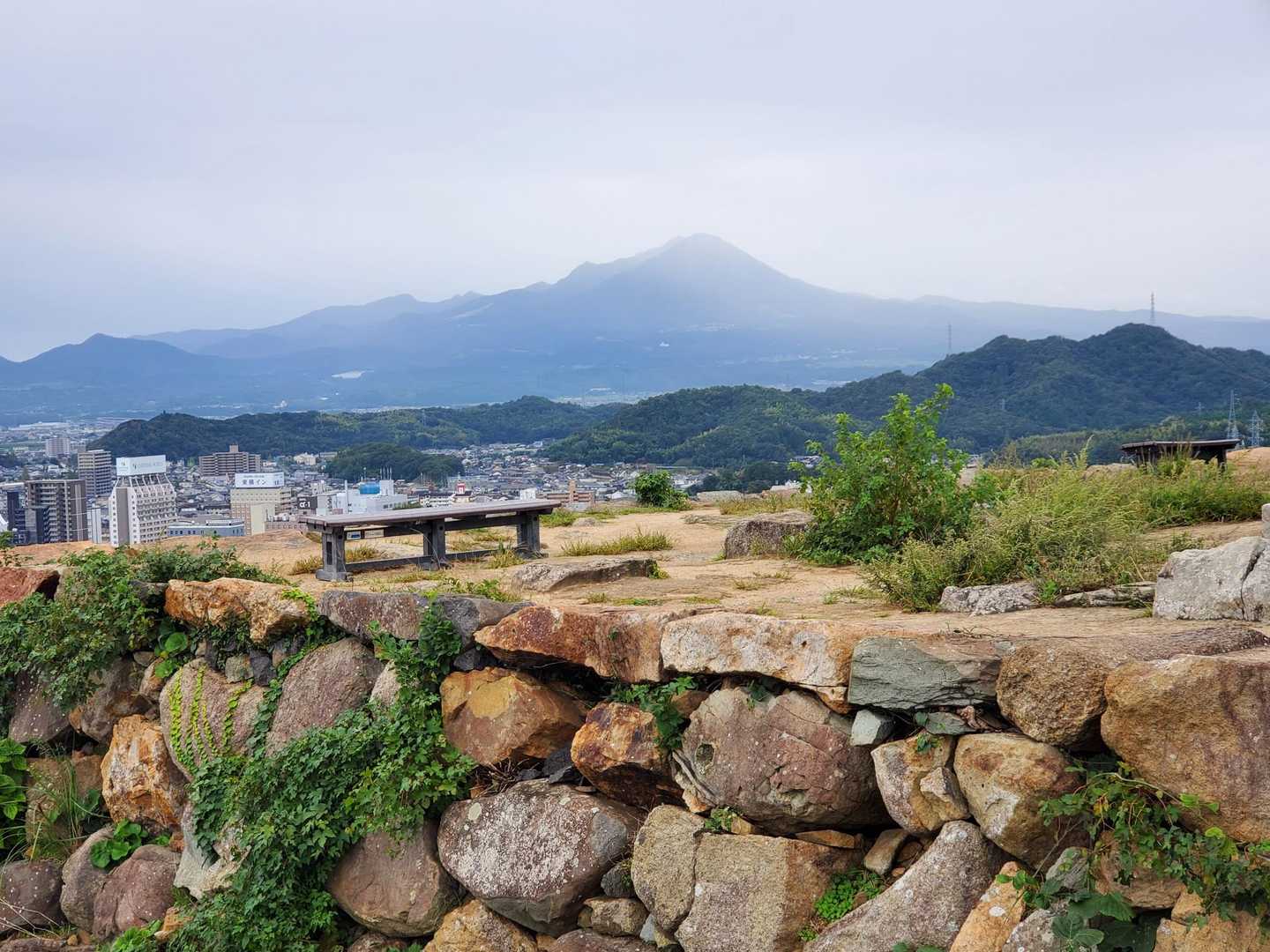 鯛石と大山🗻
