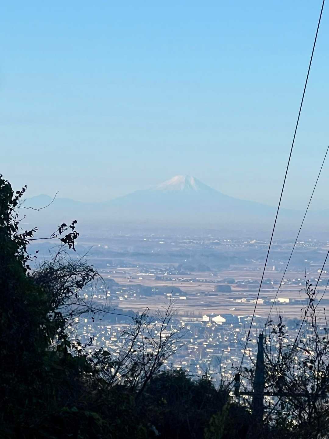富士山がまるっと見えている😍
