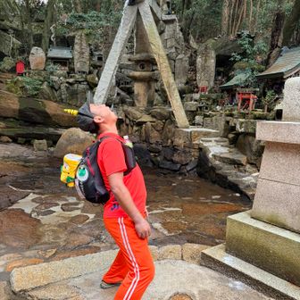 龍泉寺にて、やるよね〜😅