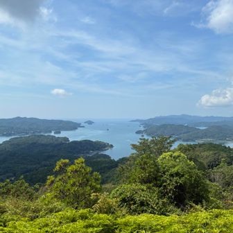 馬山山頂から