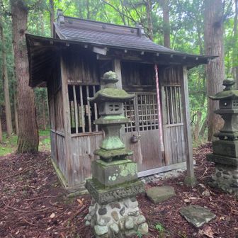 質素な温泉神社