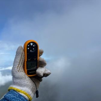 風速8.1m🌪️9.8度です🥶