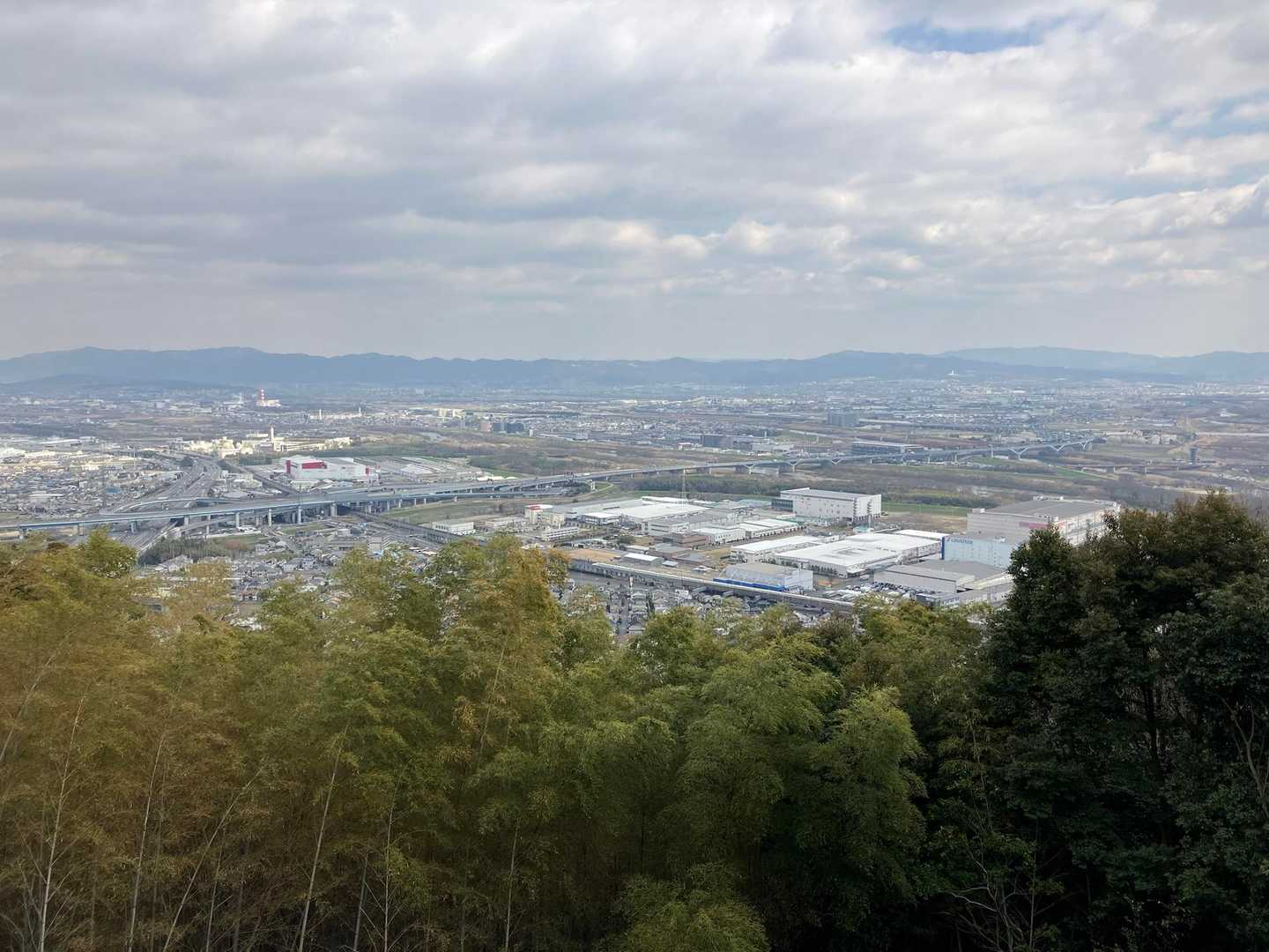大山崎駅-酒解神社-天王山-西山天王山駅 縦走コースの写真