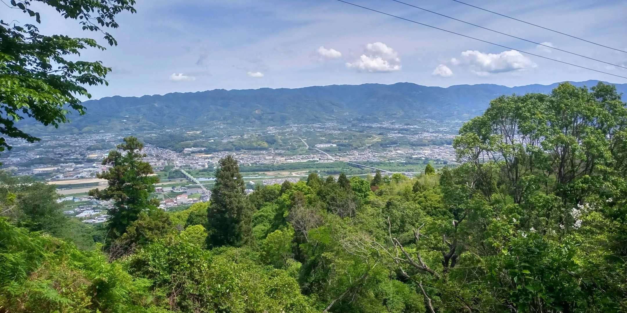 振り返れば❗紀ノ川と紀泉山脈
