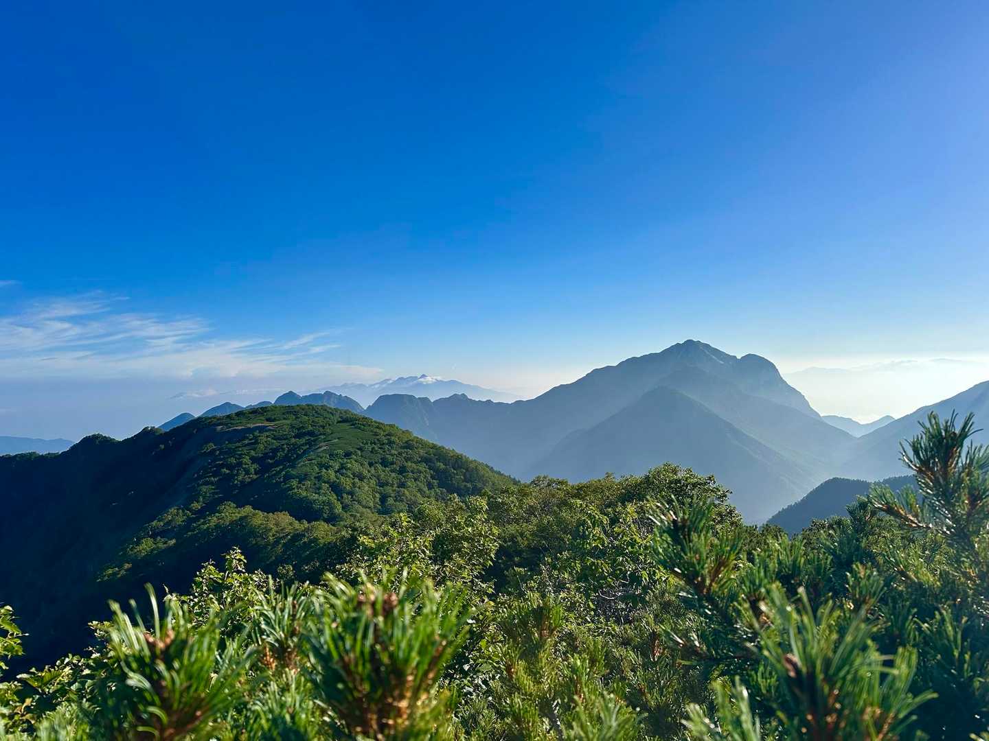 美しい甲斐駒ヶ岳⛰️