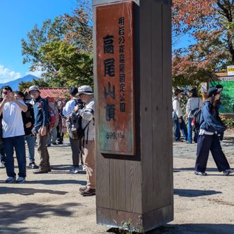 長蛇の列のスキをみて