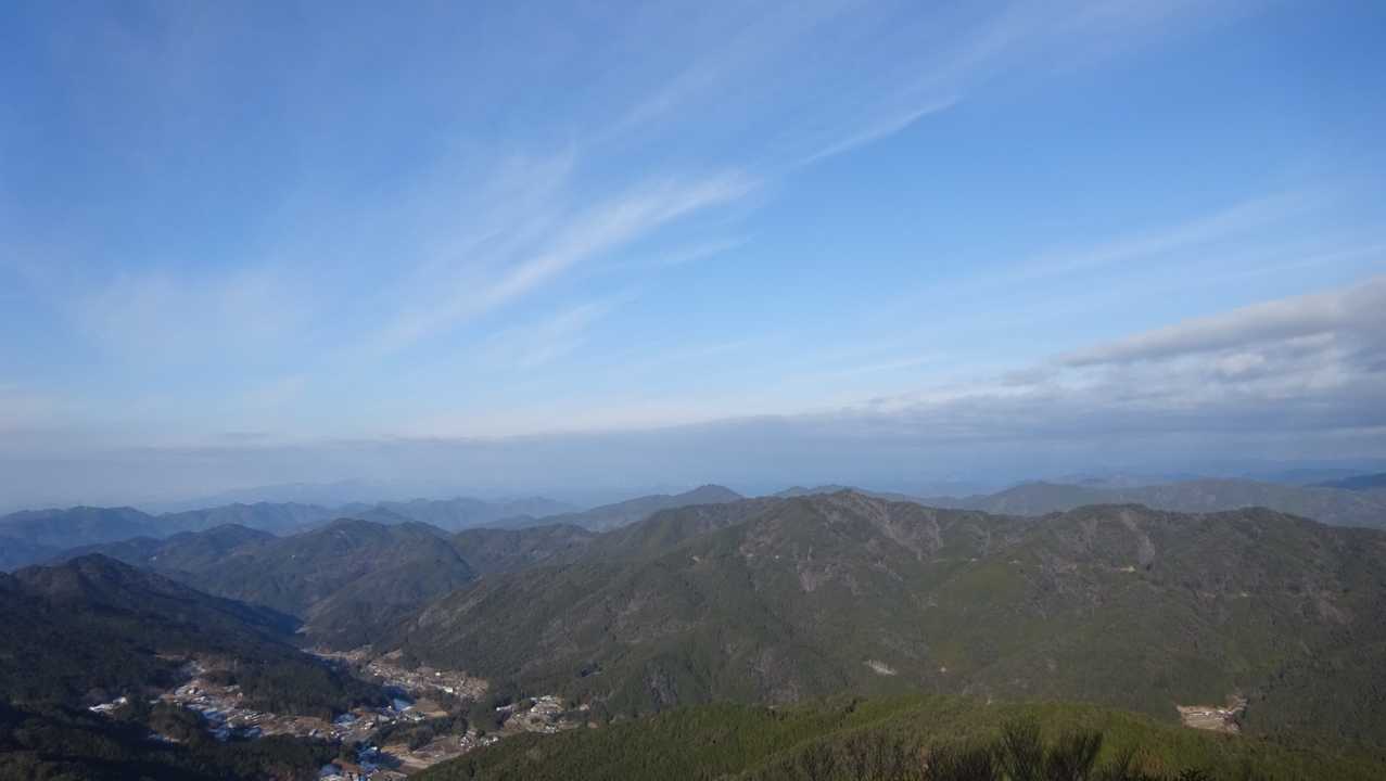 箱岩からの眺望