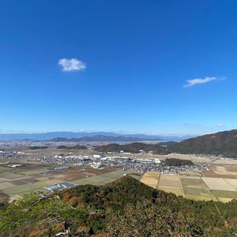 岩戸山より
琵琶湖方面の方角？
はっきり見えてませんけど