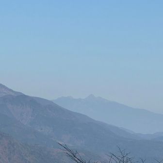 八ヶ岳〜
中央の1番高い山が赤岳です😊