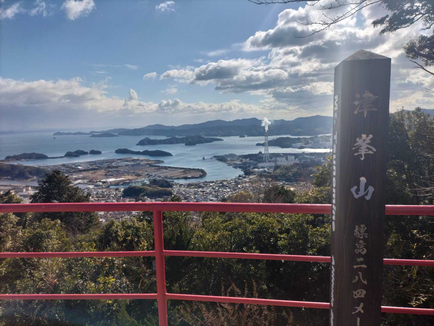 津乃峰山 往復コースの写真
