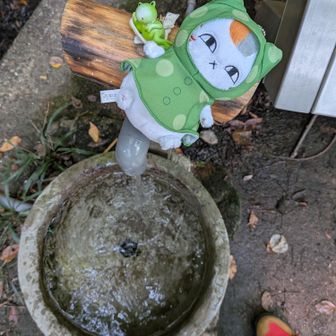下山して再び水場へ✨おつかれ山～