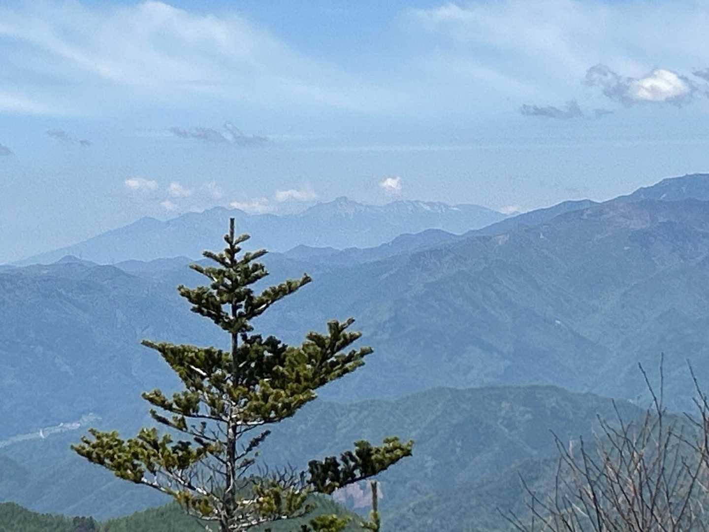 八ヶ岳も見えました！