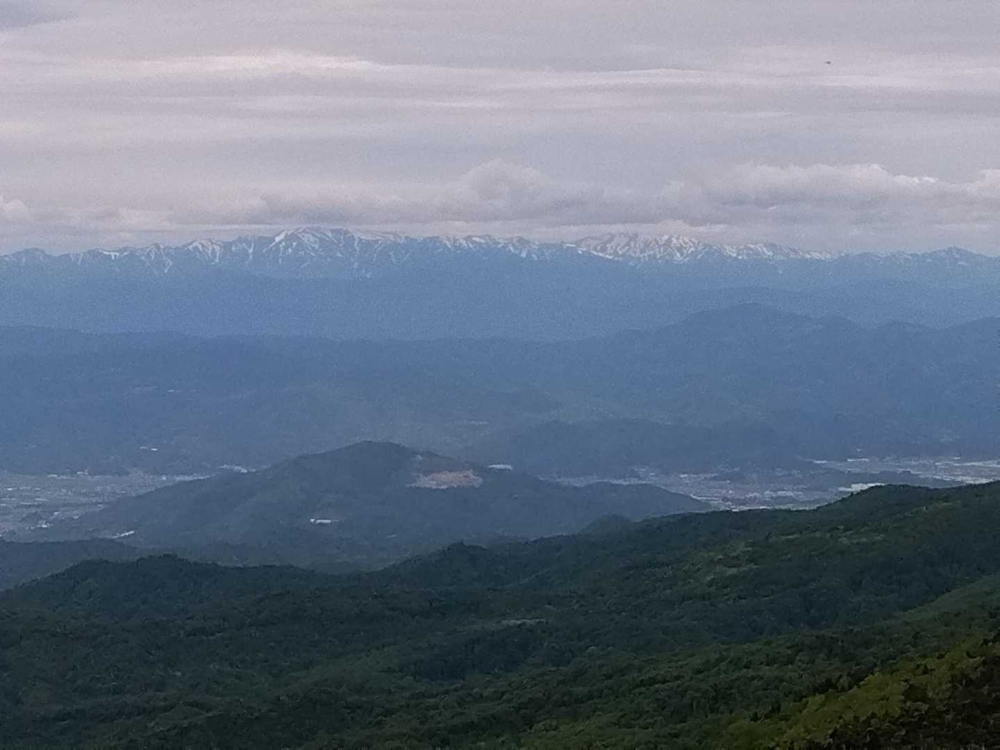 水引入道-屏風岳-南屏風岳-不忘山-白石女子校小屋跡 周回コースの写真