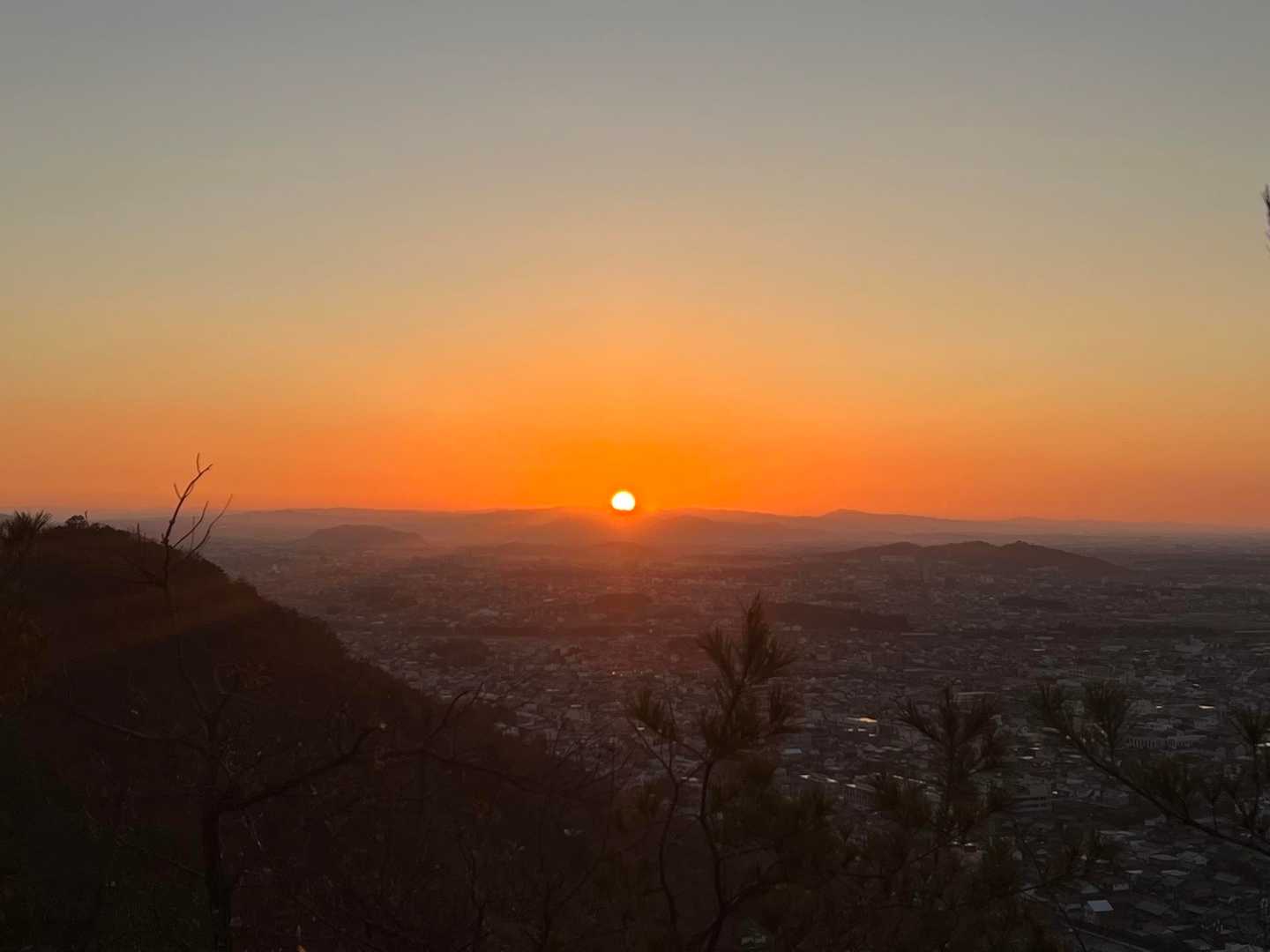 洞山 往復コースの写真