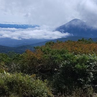 岩手山どっしりと！