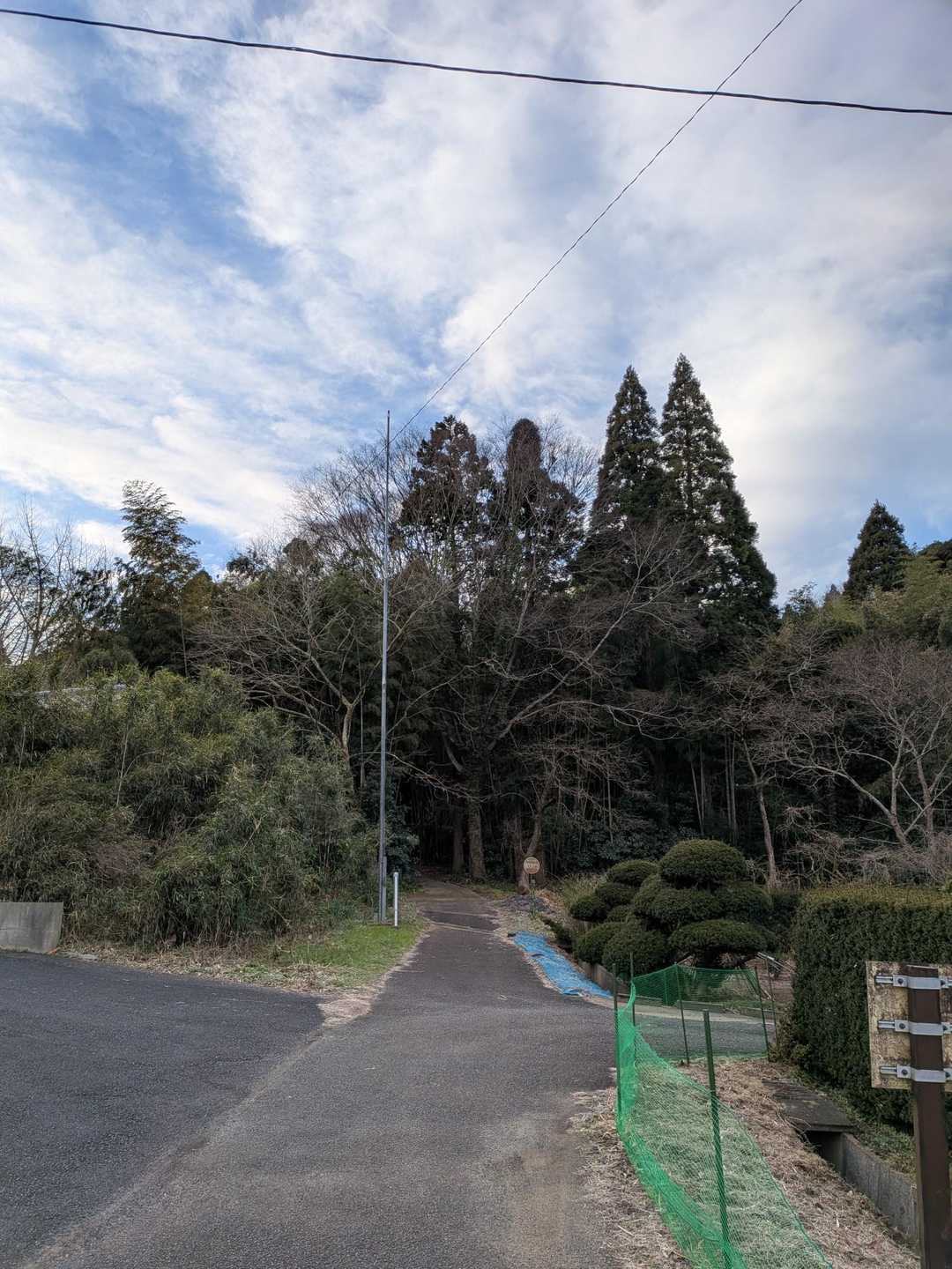道の駅から少し歩いてここからスタートです！