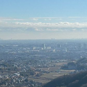 展望台から一回目と変わらず、筑波山は見えなかった