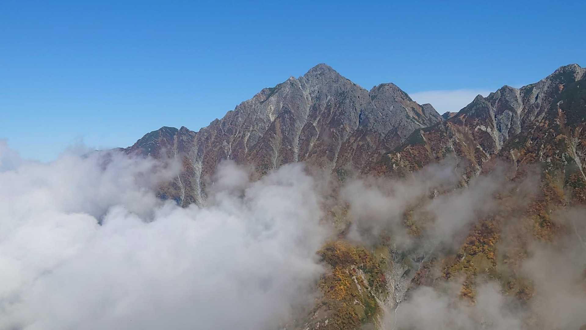 立山室堂ターミナル-室堂乗越-奥大日岳 往復コースの写真
