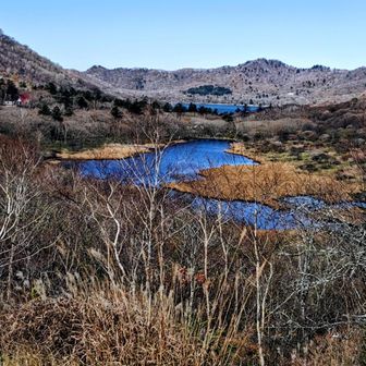 鳥居峠から覚満淵