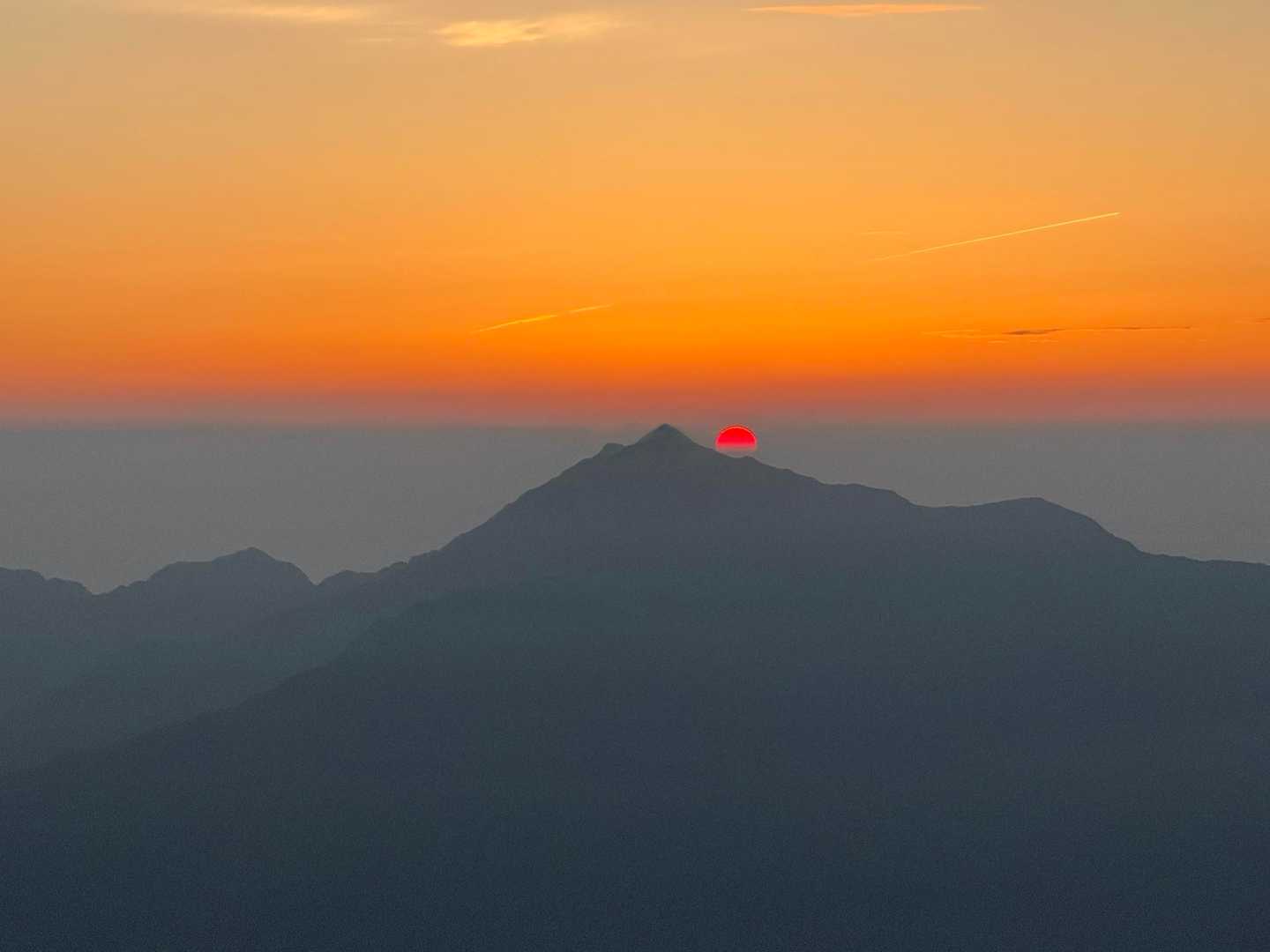 出てきた☀️

鹿島槍から出た🙌