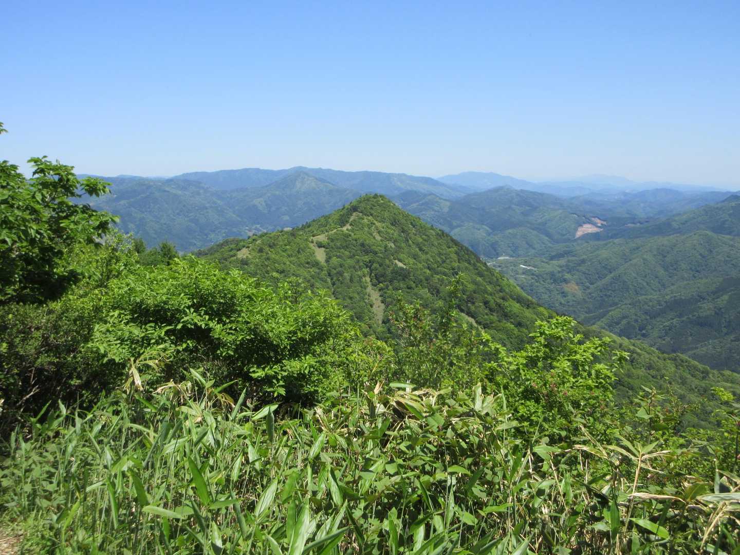 AM12:30頃、櫃ヶ山方面です