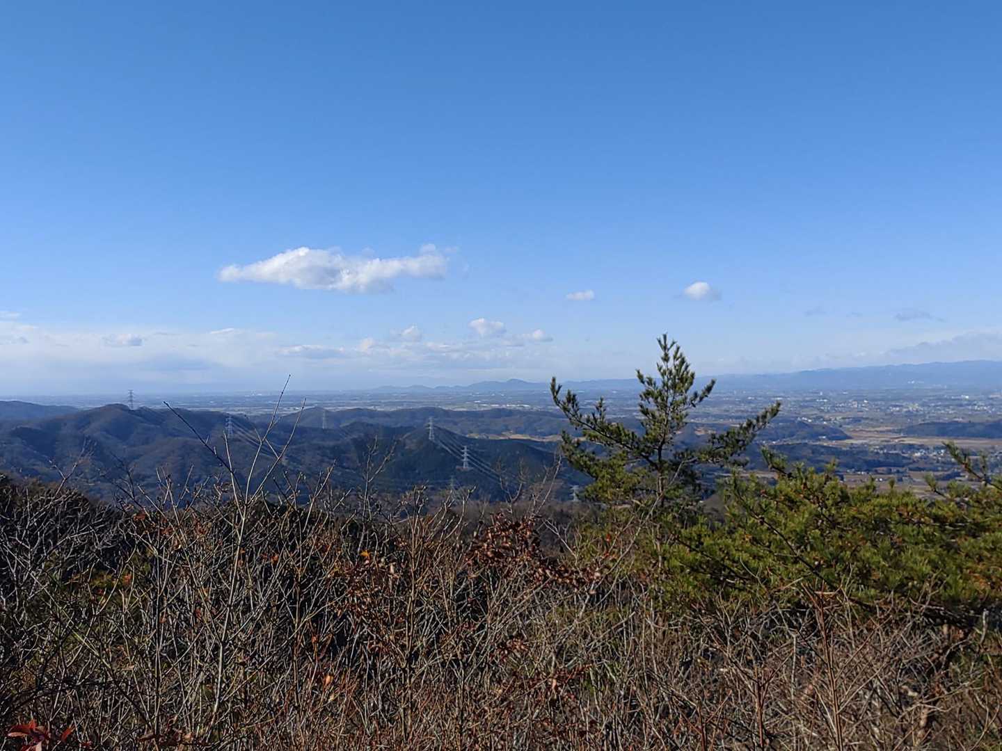 大川戸登山口-三登谷山-雨巻山 周回コースの写真