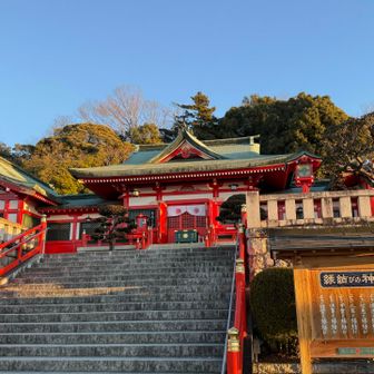 織姫神社⛩️で今日一日の安全を祈願