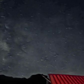 北岳山荘からの星空