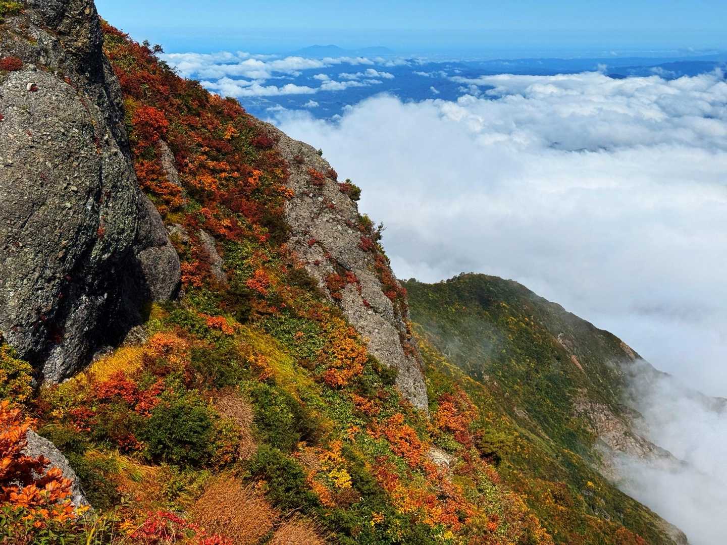 八海山（ロープウェー山頂駅）<山頂駅・女人堂・薬師岳・千本檜小屋>の写真