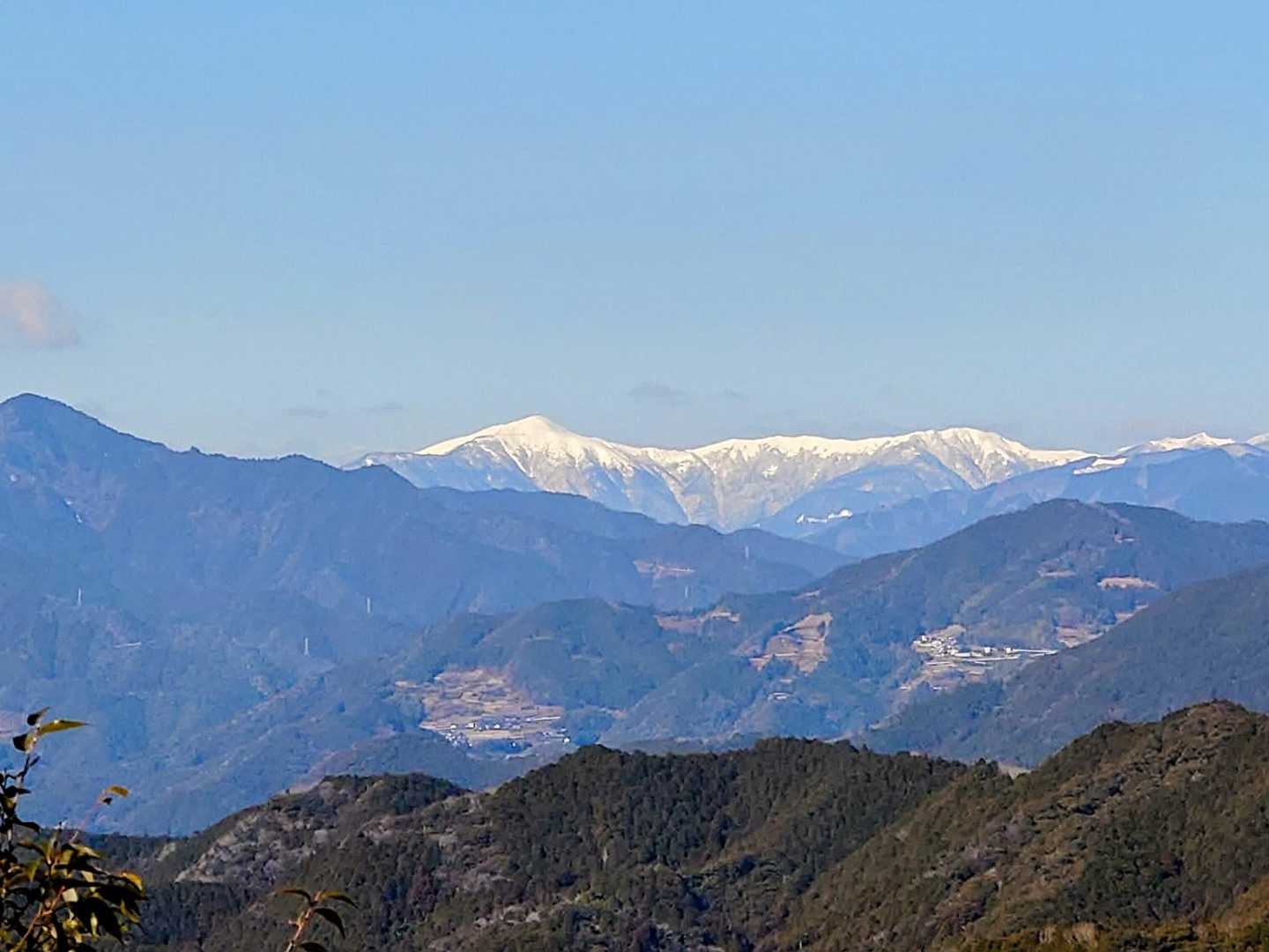 石鎚山が😃