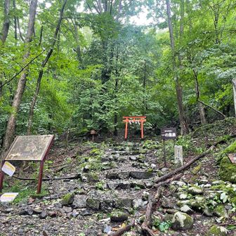 一の鳥居着、標準タイムとおり
荷物重かったら、まず標準タイム無理だなぁ
では、帰ります