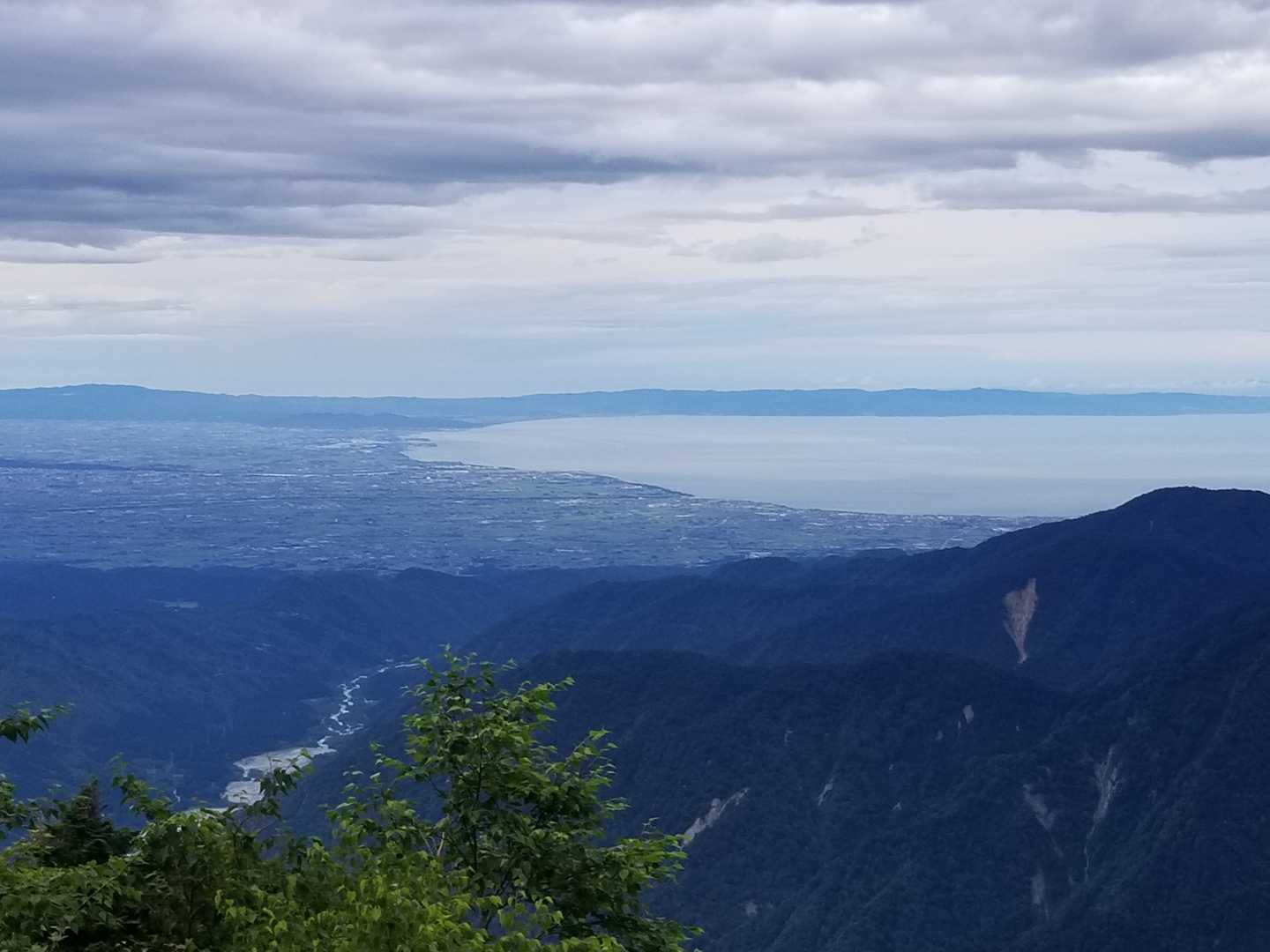 富山湾が綺麗