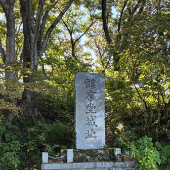 城址とは知りませんでした