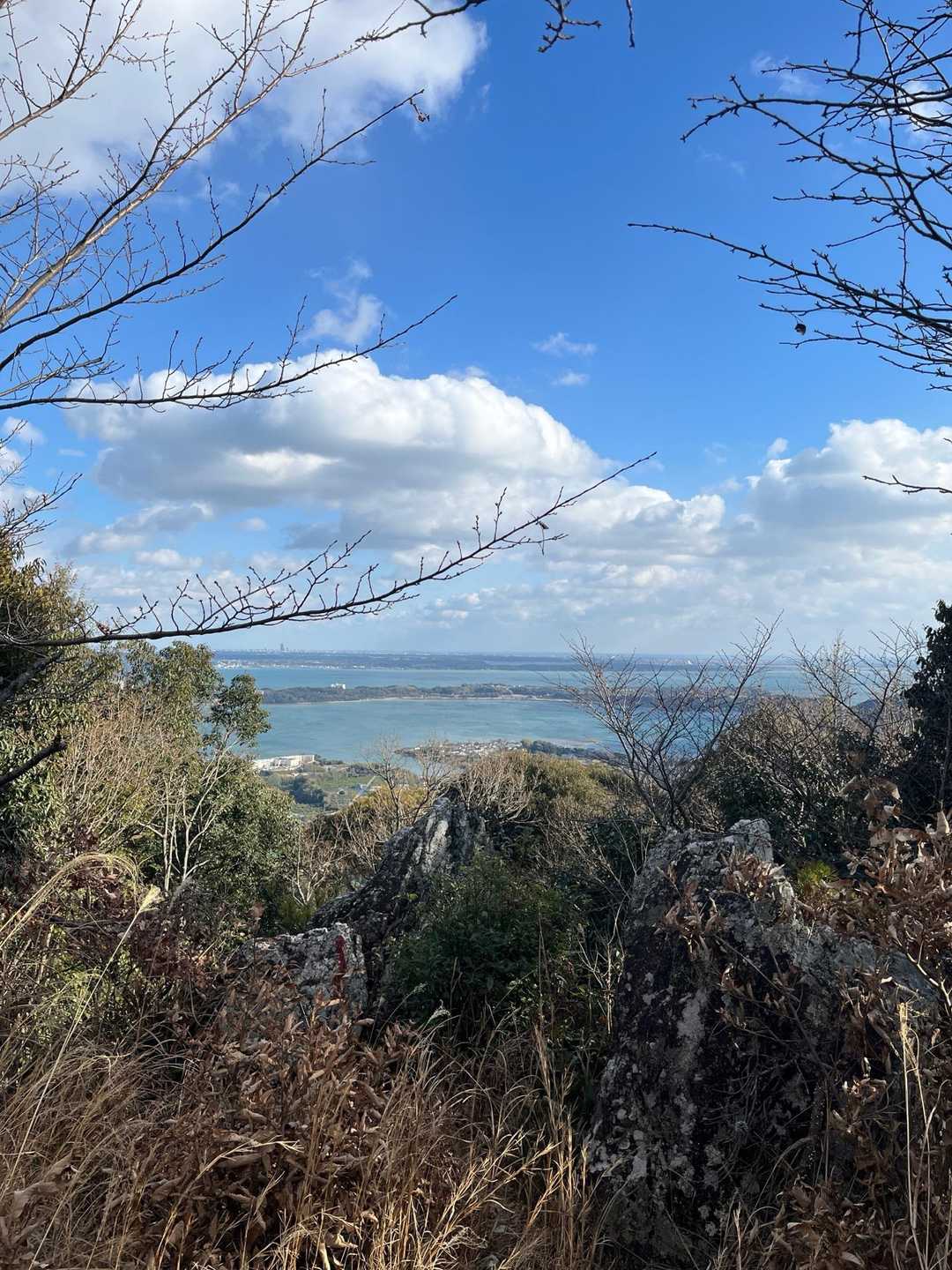 白山神社-板築山登山口-板築山 往復コースの写真