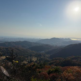 後少しで山頂
ここが一番眺め良いかも