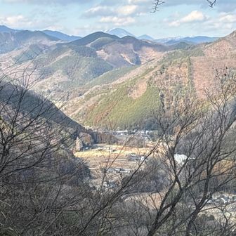 奥に男体山が見える🗻