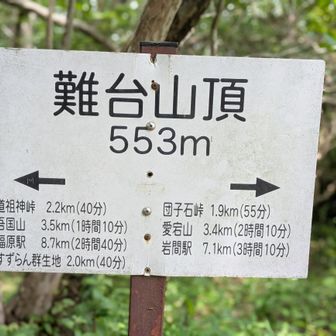 難台山頂①