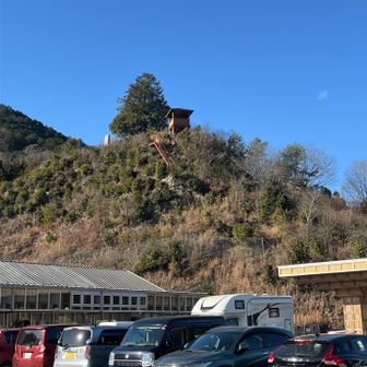 駐車場に戻って来ました♪
おつかれ山でした