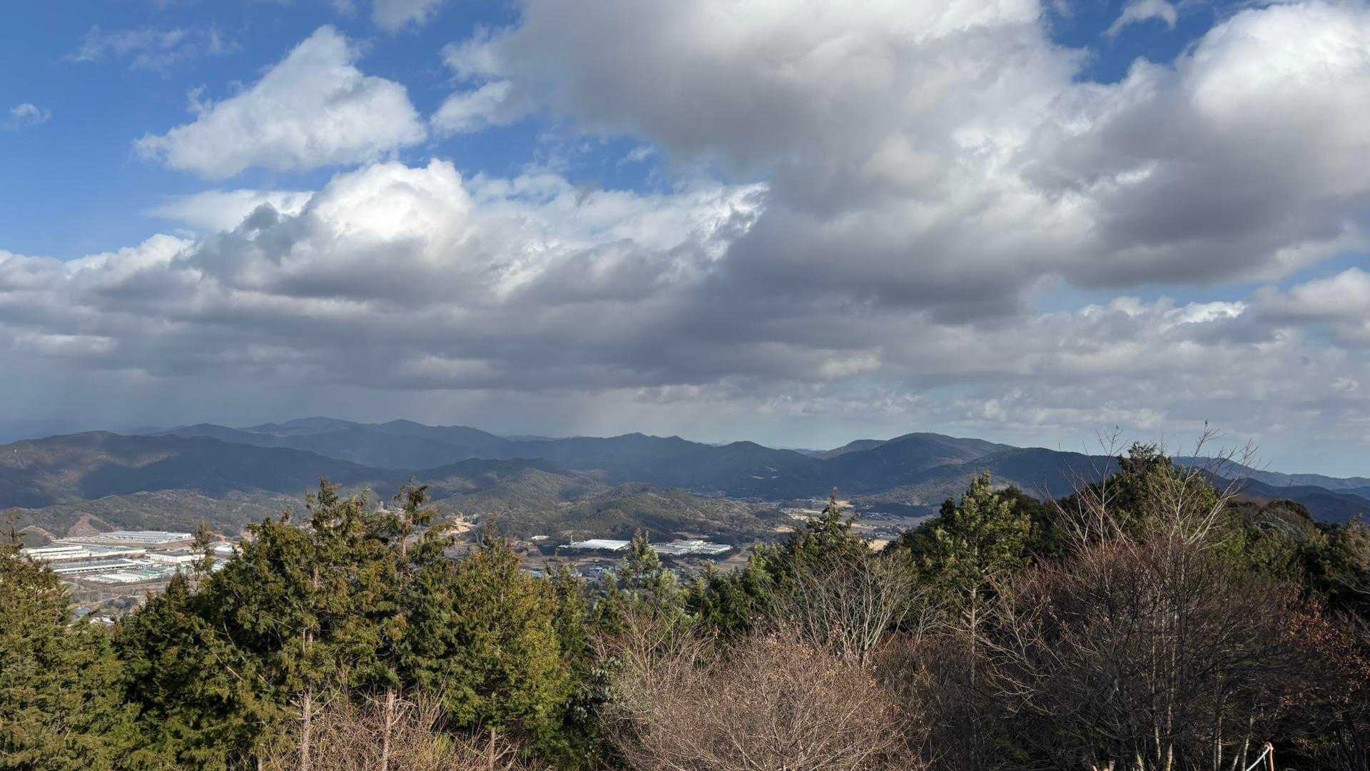 本宮の方なんだか白っぽい