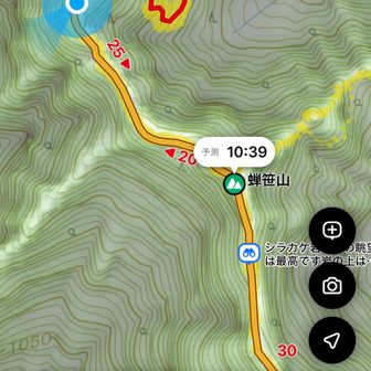 めちゃくちゃ急登だった
2.5kで800登りとは😅