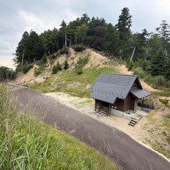 綺麗なトイレがある駐車場に到着