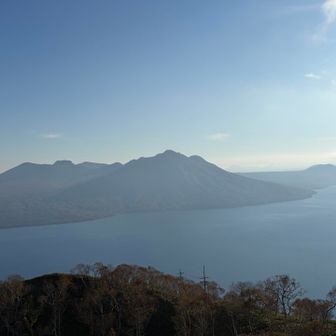 樽前山、風不死岳、支笏湖